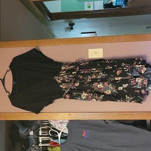Floral TORRID dress Size 2